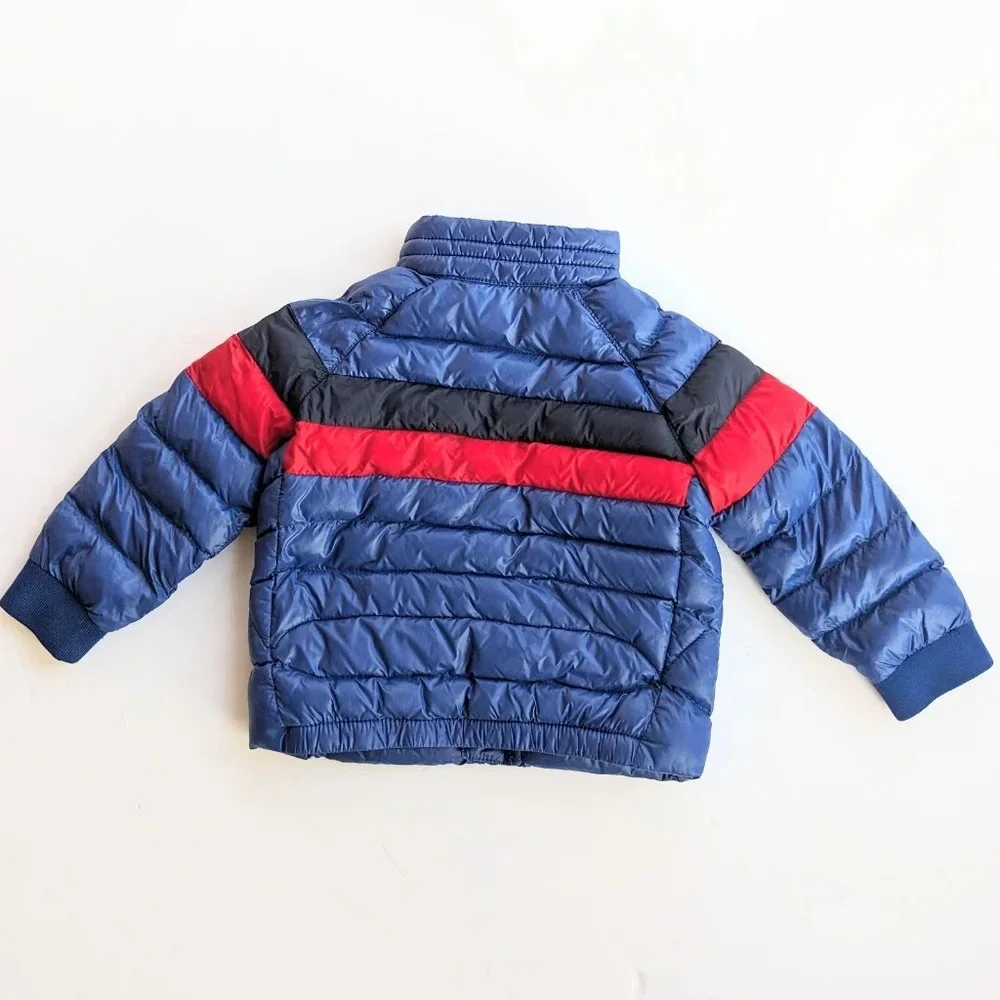 The Ralph Lauren Polo Baby Boy Packable Puffer Jacket with Storage Pouch